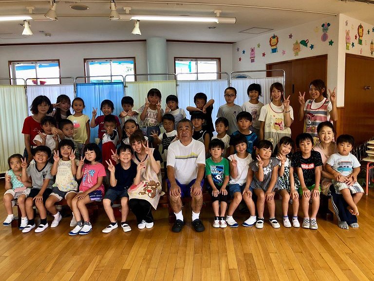 8月 1年生招待会・納涼会・教職員研修会