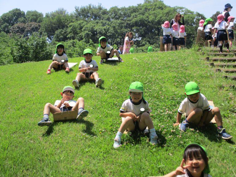 5/27　土手すべり