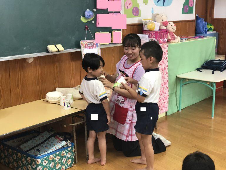 ６月　お姉さん先生がきました