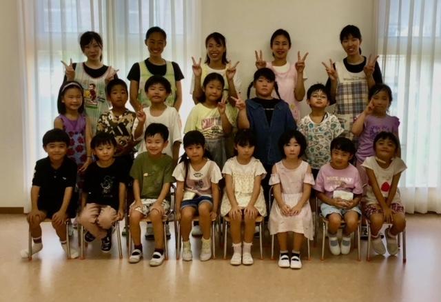 8月30日　一年生招待会♪♪